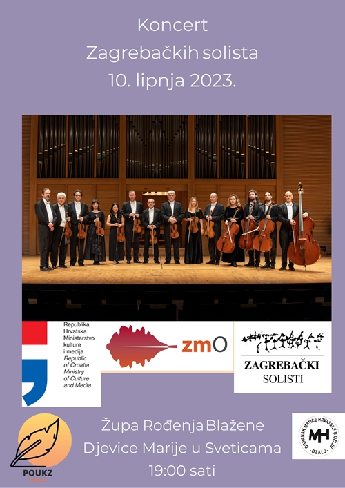 Koncert Zagrebačkih solista u Sveticama 